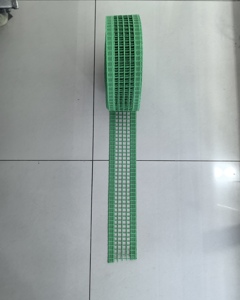 Egg belt 93mm green w/square holes per m XM